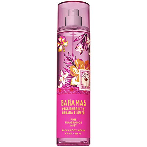 Bath and Body Works BAHAMAS – PINK PASSIONFRUIT & BANANA FLOWER Fine Fragrance Mist 8 Fluid Ounce (2019 Edition) | The Storepaperoomates Retail Market - Fast Affordable Shopping