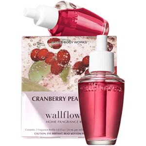 Bath and Body Works New Look! Cranberry Pear Bellini Wallflowers 2-Pack Refills