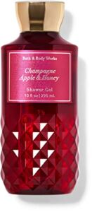 Bath & Body Works Champange Apple & Honey Shower Gel Gift Sets For Women 10 Oz (Champange Apple & Honey)