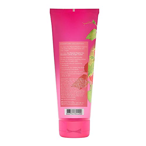 Bath & Body Works Ultra Shea Body Cream, Sun-Ripened Raspberry, 8 Ounce | The Storepaperoomates Retail Market - Fast Affordable Shopping