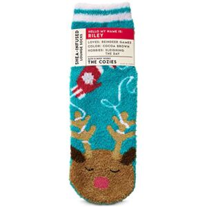 Bath and Body Works Riley The Reindeer Shea-Infused Lounge Socks