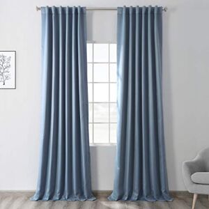 HPD Half Price Drapes Curtain For Room Darkening 50 X 108 (1 Panel), BOCH-184220-108, Poseidon Blue
