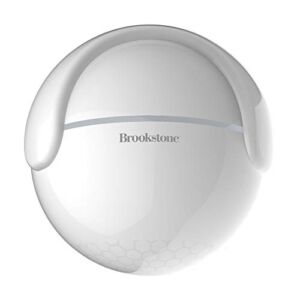 Brookstone Smart Motion Sensor – Movement Auto Detector Home Security Device, Wifi-Connected, Long Battery Life, Supports Android iOS Gadgets