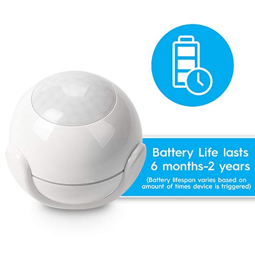 Brookstone Smart Motion Sensor – Movement Auto Detector Home Security Device, Wifi-Connected, Long Battery Life, Supports Android iOS Gadgets | The Storepaperoomates Retail Market - Fast Affordable Shopping