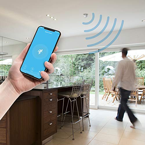 Brookstone Smart Motion Sensor – Movement Auto Detector Home Security Device, Wifi-Connected, Long Battery Life, Supports Android iOS Gadgets | The Storepaperoomates Retail Market - Fast Affordable Shopping