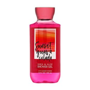 Bath & Body Works Sunset Guava Colada Shower Gel, 10 Ounce