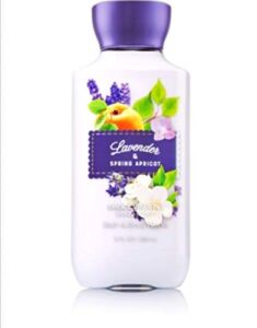 Bath and Body Works Lavender Spring Apricot Body Lotion 8 Ounce Full Size