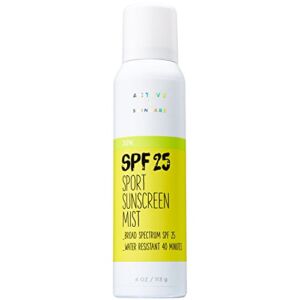 Bath and Body Works Active Skincare SPF 25 Sport Sunscreen Mist 4oz