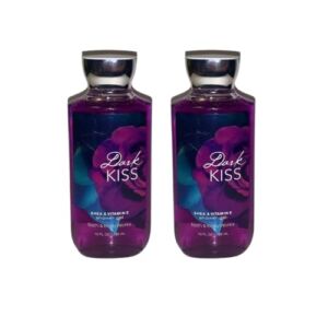 Bath and Body Works Gift Set of of 2 – 10 Fl Oz Shower Gel (Dark Kiss) Multicolor