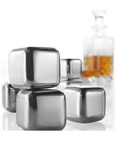 Brookstone n’ICE Cubes Stainless Steel Drink Chillers