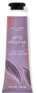 Bath & Body Works Sweet Whiskey Shea Butter Travel Size Hand Cream 1oz (Sweet Whiskey)