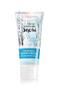 Bath and Body Works Nourishing Hand Cream Fresh Sparkling Snow