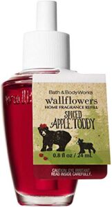 Bath and Body Works Wallflowers Home Fragrance Refill 0.8 Fluid Ounce [2018 Edition] (Spiced Apple Toddy)