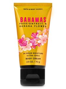 Bahamas Passionfruit & Banana Flower Body Cream Travel Size 2020