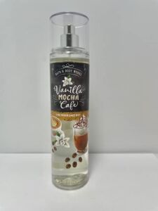 Bath and Body Works Vanilla Mocha Cafe Fine Fragrance Mist 8 Ounce Full Size Spray Fall 2020 Collection