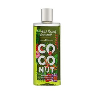 Bath & Body Works Waikiki Beach Coconut Shower Gel, 8 Ounces