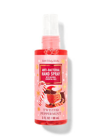 Bath & Body Works Twisted Peppermint, Vanilla Bean Noel, Winter Candy Apple – Value Pack Lot of 3 Hand Spray 3 oz Each | The Storepaperoomates Retail Market - Fast Affordable Shopping