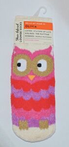 Bath & Body Works Shea Infused Lounge Socks Olivia the Owl