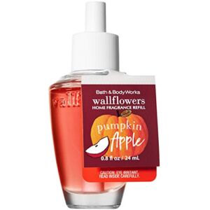 Bath and Body Works Pumpkin Apple Wallflowers Home Fragrance Refill 0.8 Fluid Ounce