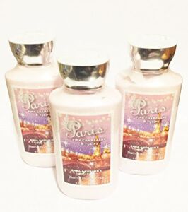 Bath & Body Works – Paris Pink Champagne & Tulips Body Lotion (Pack of 3)