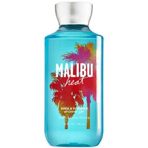 Bath and Body Works Malibu Heat Shower Gel Wash 10 Ounce Full Size