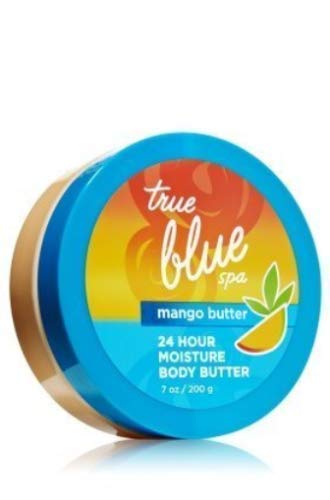 Bath and Body Works True Blue Spa 24 Hour Moisture Mango Body Butter 7 Ounce | The Storepaperoomates Retail Market - Fast Affordable Shopping