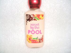 Bath and Body Works Sunset By The Pool Lotion 8 Ounce Retired Fragrance