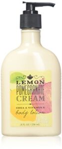 Bath and Body Works Lemon Pomegranate Cream Moisturizing Body Lotion 8 Ounce Full Size Pump Bottle