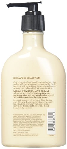 Bath and Body Works Lemon Pomegranate Cream Moisturizing Body Lotion 8 Ounce Full Size Pump Bottle | The Storepaperoomates Retail Market - Fast Affordable Shopping