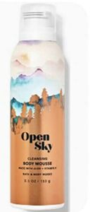 Bath & Body Works Open Sky Cleansing Body Mousse 5.3 Ounce for Cleaning and Shaving (Open Sky)