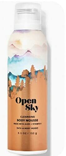 Bath & Body Works Open Sky Cleansing Body Mousse 5.3 Ounce for Cleaning and Shaving (Open Sky) | The Storepaperoomates Retail Market - Fast Affordable Shopping