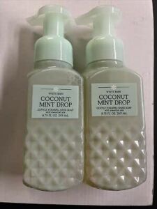 Bath and Body Works Coconut Mint Drop Gentle Foaming Hand Soap, 2-Pack 8.75 Ounce (Coconut Mint Drop)