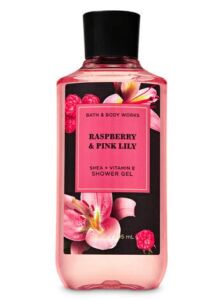 Bath and Body Works RASPBERRY & PINK LILY Shower Gel 10.0 Ounce