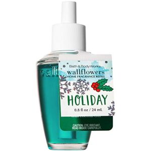 Bath and Body Works HOLIDAY Wallflowers Home Fragrance Refill 0.8 Fluid Ounce (2018 Holiday Edition)
