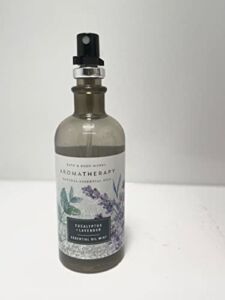 Bath & Body Works Bath and Body Works Aromatherapy Essential Oil Mist For Linens and Body Eucalyptus Lavender Spray 5.3 Ounce