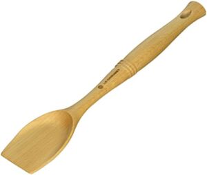 Le Creuset Revolution Scraping Spoon, 12.5″ x 2.5″, Wood