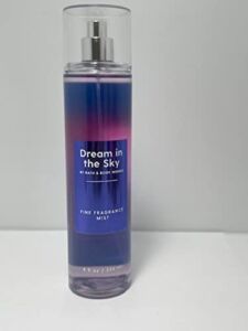 Bath and Body Works DREAM IN THE SKY Lavender Clouds Fine Fragrance Mist 8 Fluid Ounce (2020 Limited Edition)