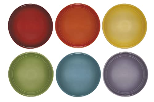 Le Creuset Stoneware Pinch Bowl Gift Set, Set of 6 Prep Bowls, Multi Color | The Storepaperoomates Retail Market - Fast Affordable Shopping
