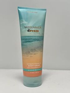 Bath and Body Works Midsummer Cream Ultimate Hydration Body Cream 8 Ounce Full Size with Hyaluronic Acid