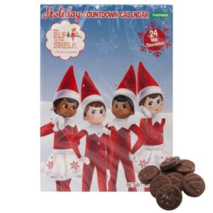 Elf on the Shelf Holiday Christmas Candy Chocolate Countdown Calendar – 24 Days