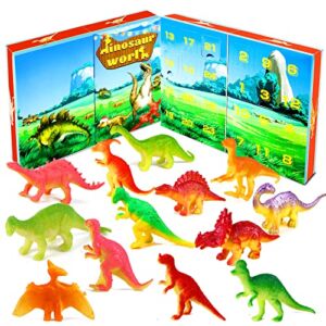 2022 upgraded New 36pcs Dinosaur Advent Calendar 2022 for Boys, Toddler Advent Calendar Dinosaurs Toy, 24 Days Christmas Countdown Calendars for Boys Girls Toddlers Teens