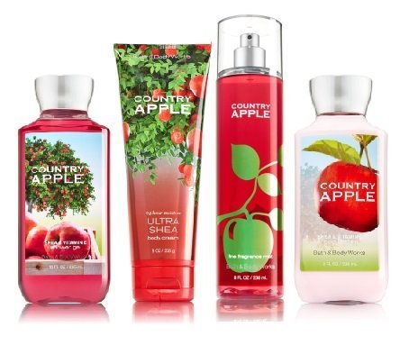 Bath & Body Works COUNTRY APPLE Deluxe Gift Set – Body Lotion – Body Cream – Fragrance Mist & Shower Gel Full Size by Bath & Body Works | The Storepaperoomates Retail Market - Fast Affordable Shopping