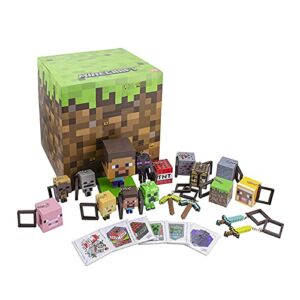 Paladone Minecraft Advent Calendar 2022 with Merch Gifts – 24 Days Christmas Countdown – Exclusive Characters & Gifts