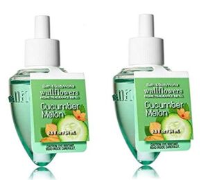 Bath & Body Works Signature Collection Limited Edition Home Fragrance Wallflowers Refill Bulbs (2 ct) CUCUMBER MELON