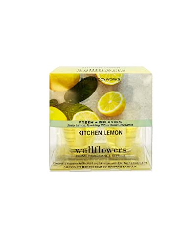 Bath & Body Works Wallflowers Home Fragrance Refill Bulbs 2 Pack Kitchen Lemon | The Storepaperoomates Retail Market - Fast Affordable Shopping