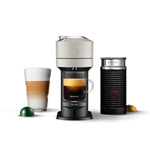 Nespresso Vertuo Next Coffee and Espresso Machine by Breville with Milk Frother, Light Grey