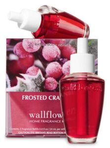 Bath & Body Works White Barn Wallflower Home Fragrance Refills FROSTED CRANBERRY