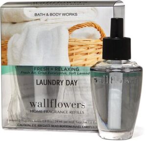 Bath and Body Works Laundry Day Wallflowers Fragrance Refill 0.8 Oz. (2 Pack)