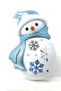 Blue Snowman WallFlower Fragrance Plug in Winter Nightlight Night Light
