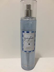 Bath & Body Works Gingham Fine Fragrance Body Mist Spray 8 Ounce (Gingham)